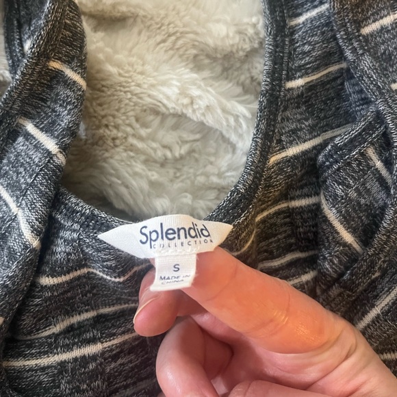 Splendid Womens stripped tank top in size small - Picture 4 of 6